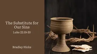 Bradley Hicks - The Substitute for Our Sins