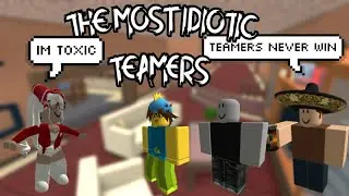 Idiotic Teamers! ft. FoamyBubbles and somerandomboy_0 | Murder Mystery 2