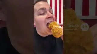 Штат идет в KFC, разве это не странный кусок курицы?