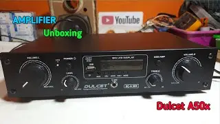 Dulcet Dc-A50x Amplifier Unboxing| Review.