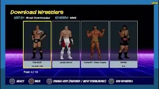 Action Arcade Wrestling (PS4) | AAW Season Preview PT.4 (WCW+WWE & Arenas)
