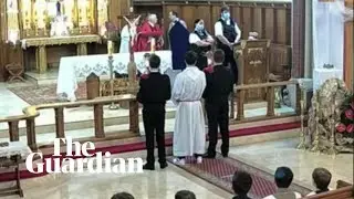 Police break up Good Friday church service in London