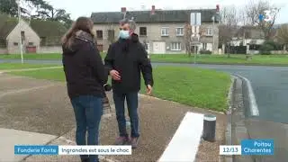 Fermeture des Fonderies du Poitou Fonte : 