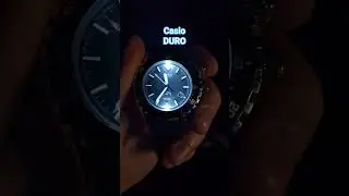 Casio Duro MDV-102 Illuminator test  #watch