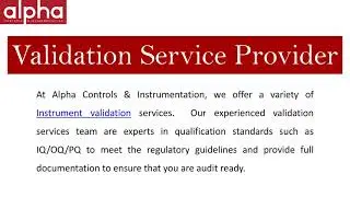 Top Quality Validation Services that Ensures Compliance, and Mitigates Risk!