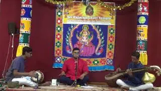 Adarsh Ramchandran SRR Temple 7/20/18 Ambhavani & Brova barama
