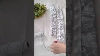 easy & simple diy curtain tiebacks idea #howtomake #diy #pompom #craft #shorts #trending  #ytvideo