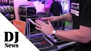 Стенд Pro X Laptop на выставке NAMM 2013: Джон Янг из Disc Jockey News