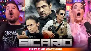 SICARIO Movie Reaction *SO TENSE!* First Time Watching Reaction