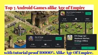 Top 3 Age of Empire like Games to play on Mobile Devices