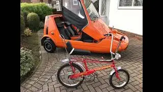 Bond Bug and mK2 Raleigh Chopper