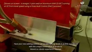 Automated Cobot Welding Demo - Beading To The Beat