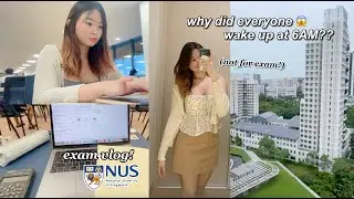 6AM UNI VLOG📚 | NUS open day, hall life, valentine's day!💗