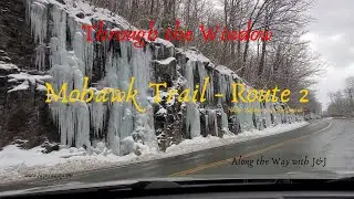 Through the Window - Mohawk Trail - Route 2 - Massachusetts - Scenic Drive