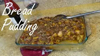 Bread Pudding - Pumpkin Bread Pudding with Sherry Cream Sauce