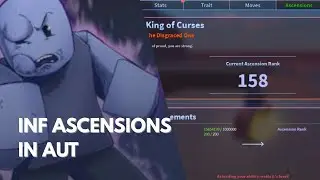 DONT WATCH THIS BOUNDLESS TOWER GOT REMOVED[AUT] How to get Ascensions FAST in AUT