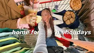 going back home for thanksgiving!!! (thrifting, friend reunions, & the best bday surprise EVER)