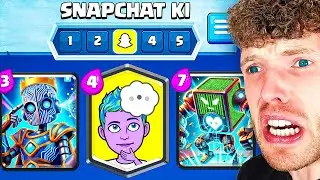 😱👻SNAPCHAT KI BAUT MEINE DECKS... (Katastrophe) | Clash Royale Deutsch