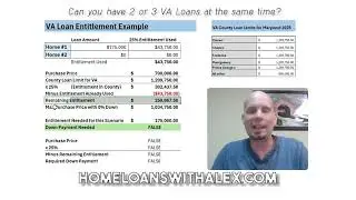 Yes, you CAN have 2 or more VA Loans at the same time