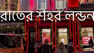 রাতের শহর লন্ডন সবাইকে নিয়ে ঘুরলাম🤣🤣