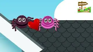 Itsy Bitsy Spider song - Eency Weency spider poem | Incy Wincy song #itsybitsyspider