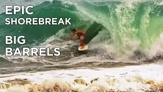 A WKND in SUNUNGA Ep. 4 - Epic Afternoon SHOREBREAK | Professional Skimboarding adventure in Brazil