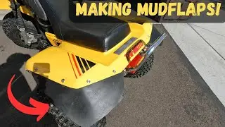 How To Make ATV Mudflaps | Yamaha 225DX #atc #3wheeler #atv