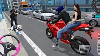 🔥😱Red Fury On Racing Track 🐎/3D Driving Class Simulator#DawudiGamer#