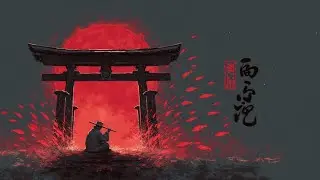 Reflections Under the Red Moon | Asian Zen Music - Japanese Cultural Fusion
