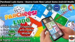 Parcheesi Ludo Game - Source Code New Latest Game Android Studio Admob Earn - 2020 Tech Tips Tricks