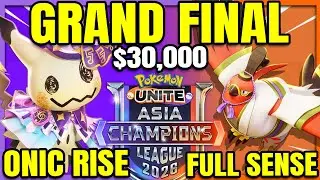 $30,000 GRAND FINAL Onic Rise vs Full Sense - ACL SEA | Pokemon Unite