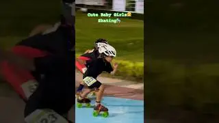 Cute Baby Girls👧 Skating🛼#babygirl #skatingshorts #skating #skatergirl #ytshorts #shorts #viral
