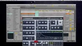 Sub focus - Falling Down Tutorial Dubstep Progressive Pluck with NI Massive Ableton Live OWSLA