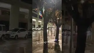 Rainy City Ambience in #cagliari #cityrain #ambience #rainymood #urbanevening #relaxingsounds #asmr