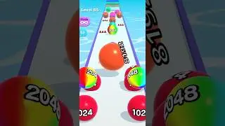 🔥 Ball Run Infinity - MAX LEVEL (up to 16M 32M 64M) #shorts #ballrun #2048ballrun #shortsfeed
