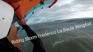 Wingfoil Riding Storm Fr&eacute;d&eacute;rico La Baule