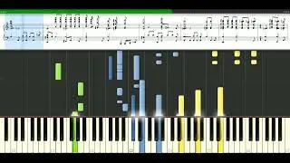 ABBA - Knowing Me Knowing You [Piano Tutorial] Synthesia