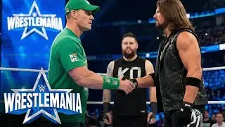 John cena VS AJ styles VS KO