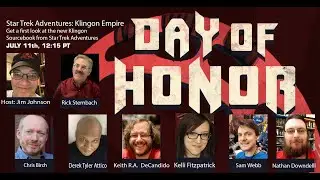 Day of Honor | Modiphius &ndash; Featuring Rick Sternbach!