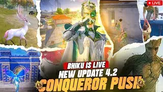 CONQUEROR RANK PUSH | PUBG MOBILE | falinTDMxBHIKU | BHIKU is LIVE❤️🇵🇰