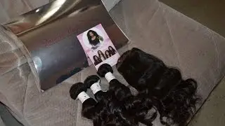 Unboxing| Diamond Virgin Hair co Peruvian Wavy