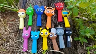 HUNTING INCREDIBOX SPRUNKI | SKY | OREN | PINKI | SIMON | TUNNER | BRUD | VINERIA | FUN BOT | DURPLE
