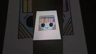 #shorts| Mini Drawing | Cute Crayon Box Drawing | Doodledo |