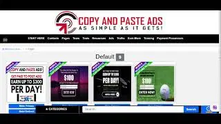 Copy and paste ads - ACORNs - PAGE HOW TO SELECT (member training)