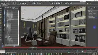 Office C002 chinese style 2 3ds max model link download google drive