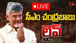 CM Chandrababu at Swachhandhra–Swarnandhra Program at Nagari 🔴LIVE | చంద్రబాబు లైవ్ | Tone News