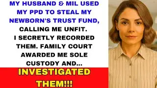 MY FAMILY TARGETED MY PPD TO TAKE MY BABY'S TRUST FUND. MY COURTROOM REVEAL MADE THEIR FACES GO PALE