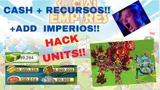 SOCIAL EMPIRES AcidCaos - HACK CASH UNITS RECURSOS + AGREGAR IMPERIOS