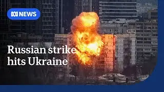 Russia pummels Ukraine as Zelenskyy arrives in US for meetings with Donald Trump | ABC NEWS