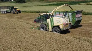 GPS H&auml;ckseln 2024 / Krone Big X 700